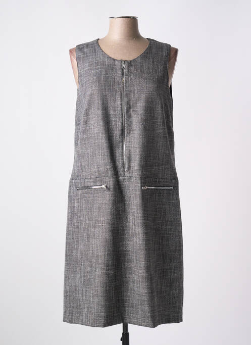 Robe mi-longue gris IMPULSION pour femme