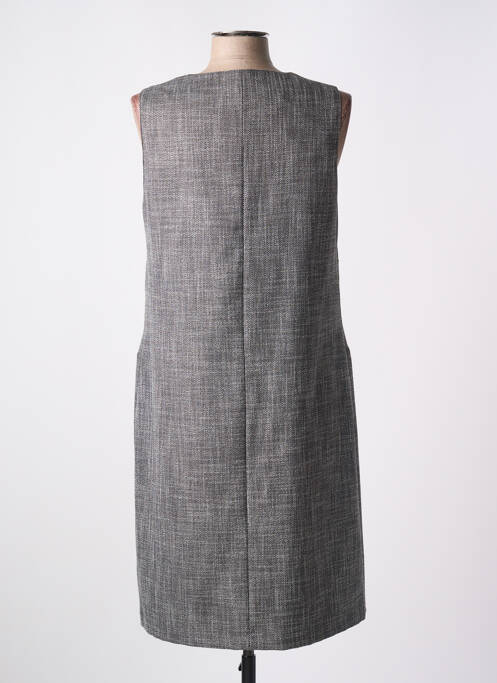 Robe mi-longue gris IMPULSION pour femme