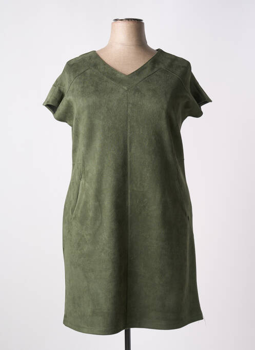 Robe mi-longue vert VETISTYLE pour femme