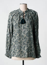 Blouse imprimé fantaisie manches longues gris LEE COOPER femme