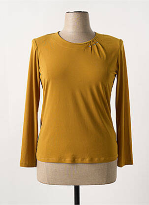 T-shirt manches longues manches longues jaune ENRICH'S FASHION femme