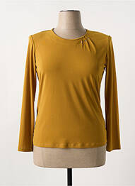 T-shirt manches longues manches longues jaune ENRICH'S FASHION femme