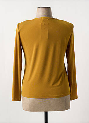 T-shirt manches longues manches longues jaune ENRICH'S FASHION femme