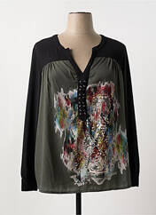 Blouse noir ZELI pour femme seconde vue