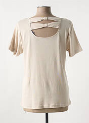 T-shirt beige I.ODENA pour femme seconde vue