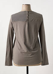 T-shirt gris TBS pour femme seconde vue