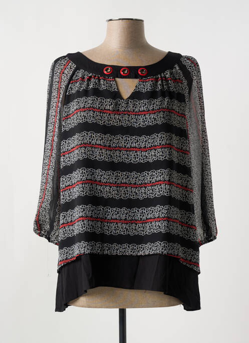 Blouse noir S.QUISE pour femme