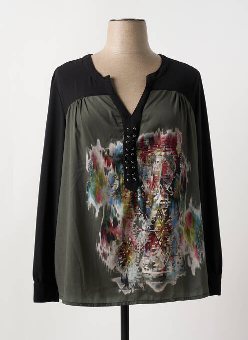 Blouse noir ZELI pour femme