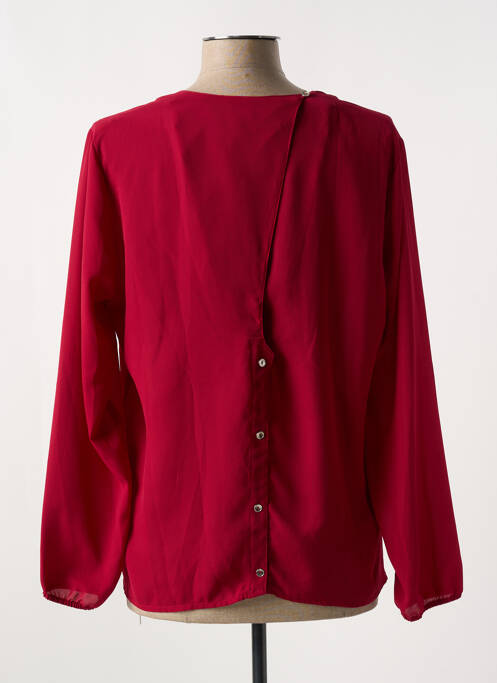 Blouse rouge ZELI pour femme