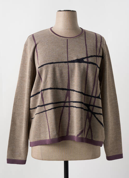 Pull beige OMC pour femme