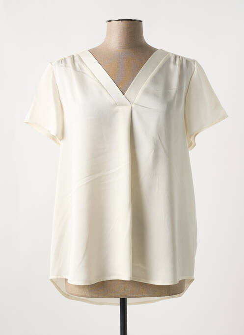 Top beige RENATTO BENE pour femme