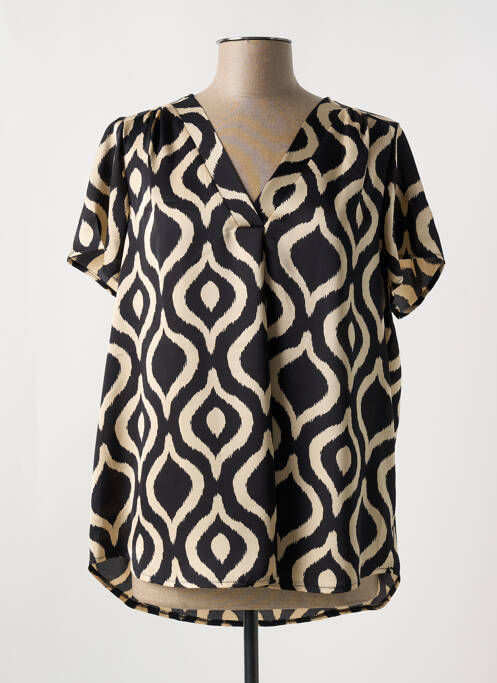 Top noir RENATTO BENE pour femme