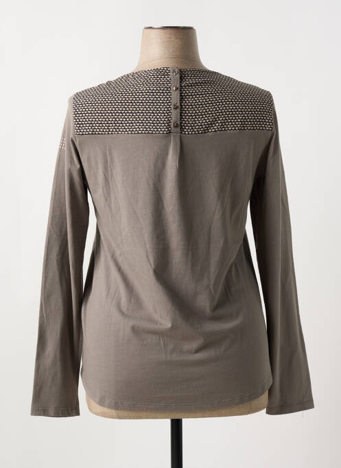 T-shirt gris TBS pour femme