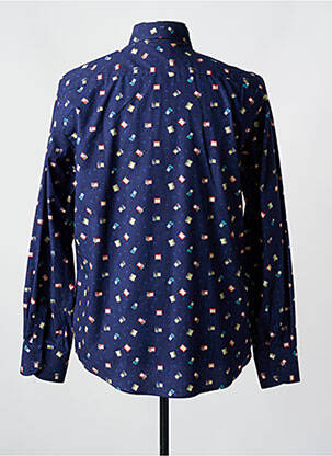 Chemise manches longues manches longues bleu CARLOS CORDOBA homme
