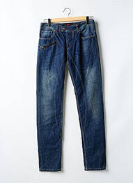 Jeans coupe slim poches taille normale bleu SIXTH JUNE homme
