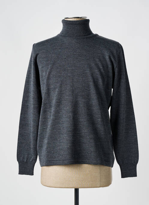 Pull col roulé gris LAS CABRILLAS pour homme