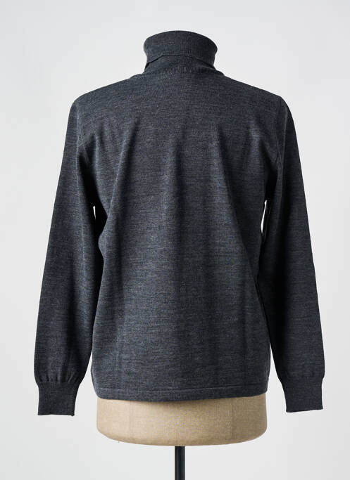 Pull col roulé gris LAS CABRILLAS homme