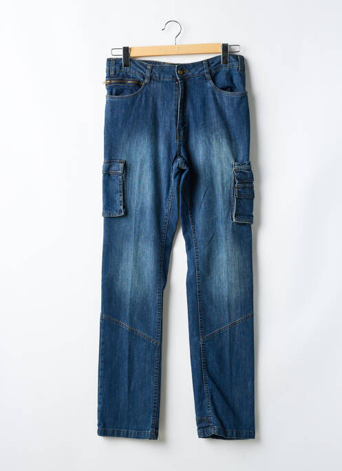 Jeans coupe droite bleu LMA pour homme