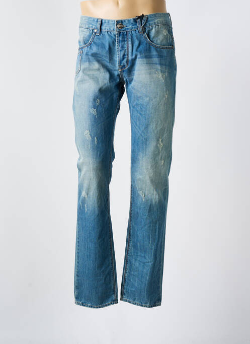 Jeans coupe slim bleu SIXTH JUNE pour homme
