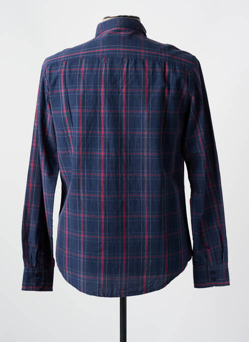 Chemise manches longues bleu TBS pour homme