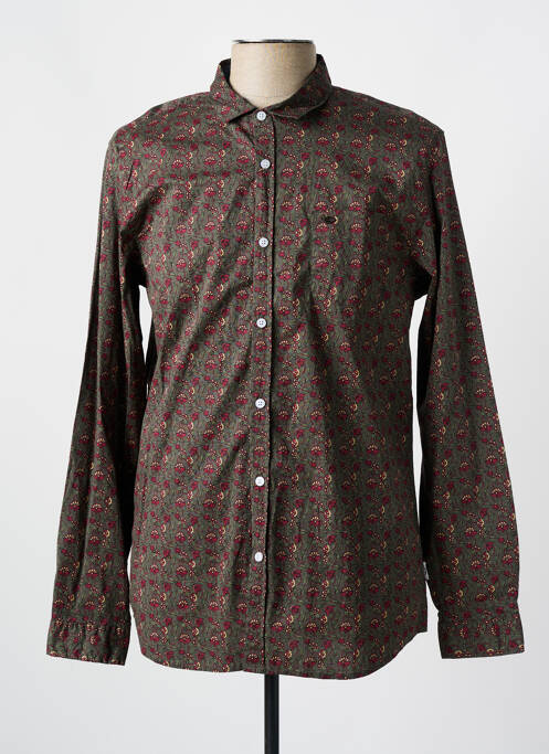 Chemise manches longues vert LEE COOPER pour homme