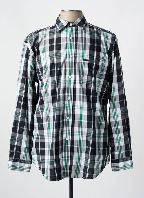 Chemise manches longues vert LEE COOPER pour homme
