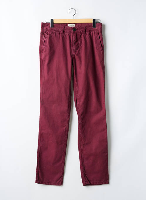 Pantalon chino rouge TIBET pour homme