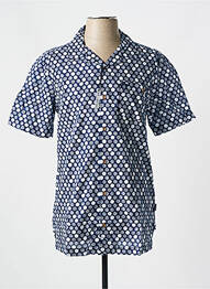 Chemise manches courtes poches bleu LEE COOPER homme