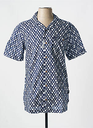 Chemise manches courtes poches bleu LEE COOPER homme