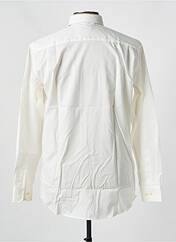 Chemise manches longues blanc JEAN CHATEL pour homme seconde vue