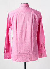 Chemise manches longues rose CHATEL pour homme seconde vue