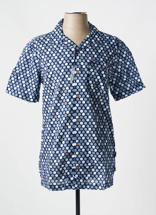 Chemise manches courtes bleu LEE COOPER pour homme