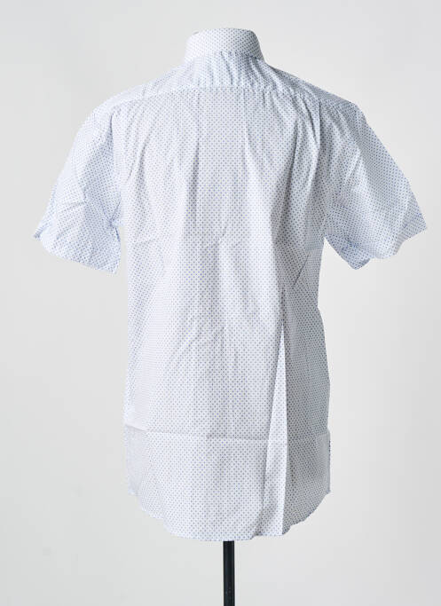 Chemise manches courtes bleu LOUIS VICTOR pour homme