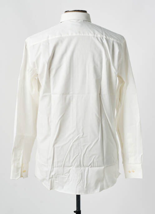 Chemise manches longues blanc JEAN CHATEL pour homme