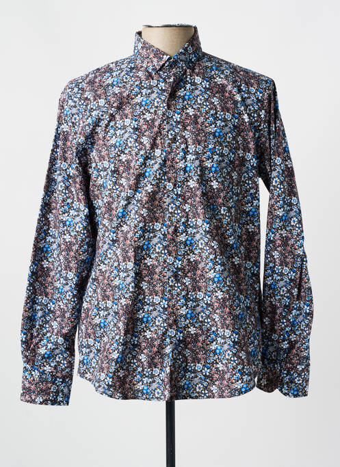 Chemise manches longues bleu CARLOS CORDOBA pour homme
