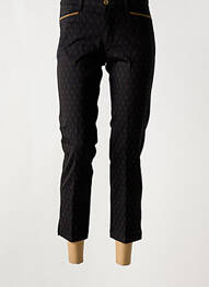 Pantalon 7/8 stretch taille normale noir WALTRON femme
