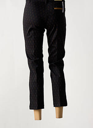 Pantalon 7/8 stretch taille normale noir WALTRON femme