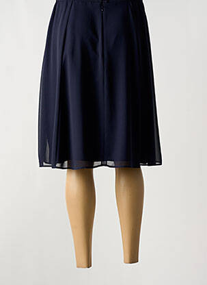 Jupe mi-longue taille normale bleu GREGORY PAT femme