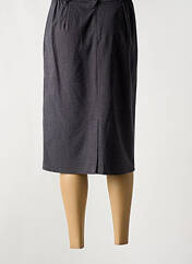 Jupe mi-longue gris PLURIELLES pour femme seconde vue