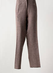 Pantalon droit marron GRIFFON pour femme seconde vue