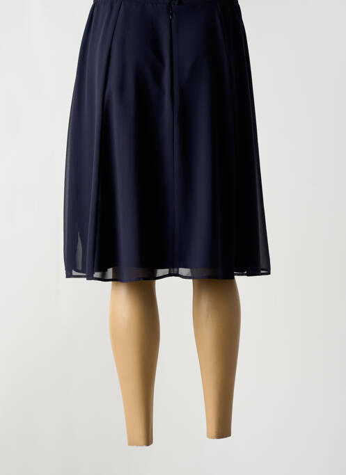 Jupe mi-longue taille normale bleu GREGORY PAT femme
