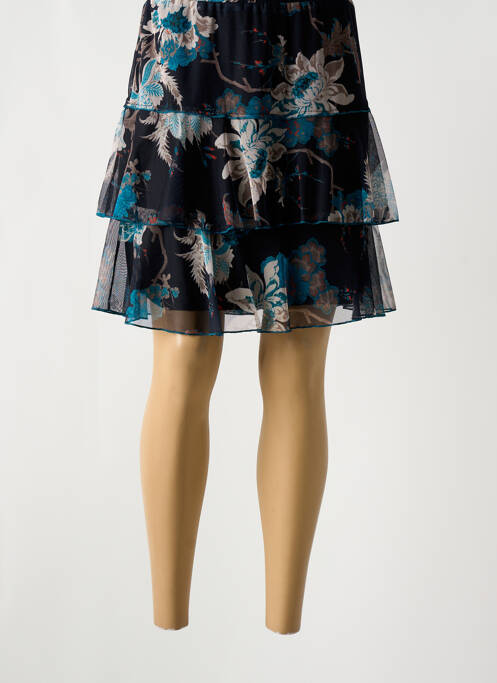 Jupe courte noir THEL ELEGANCE pour femme