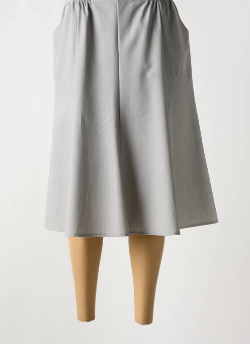 Jupe mi-longue gris ATLANTA pour femme