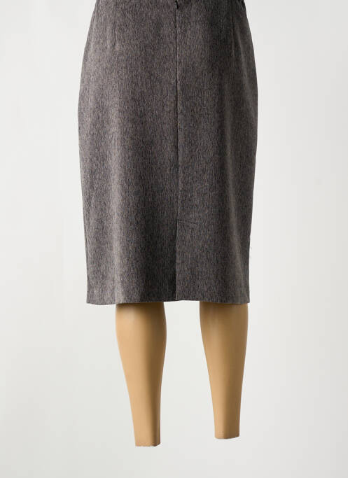 Jupe mi-longue gris ENRICH'S FASHION pour femme