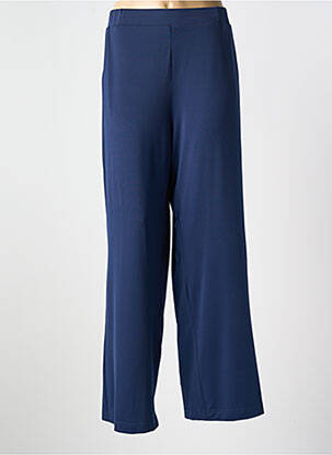 Pantalon large poches taille normale bleu IMPULSION femme