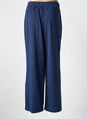 Pantalon large poches taille normale bleu IMPULSION femme