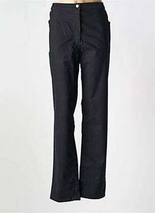 Jeans coupe droite noir LMA pour femme