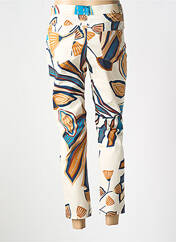 Pantalon 7/8 beige IMPULSION pour femme seconde vue