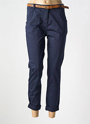 Pantalon chino bleu LA PETITE NÎMOISE pour femme