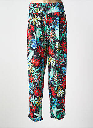 Pantalon droit noir ATLANTA pour femme